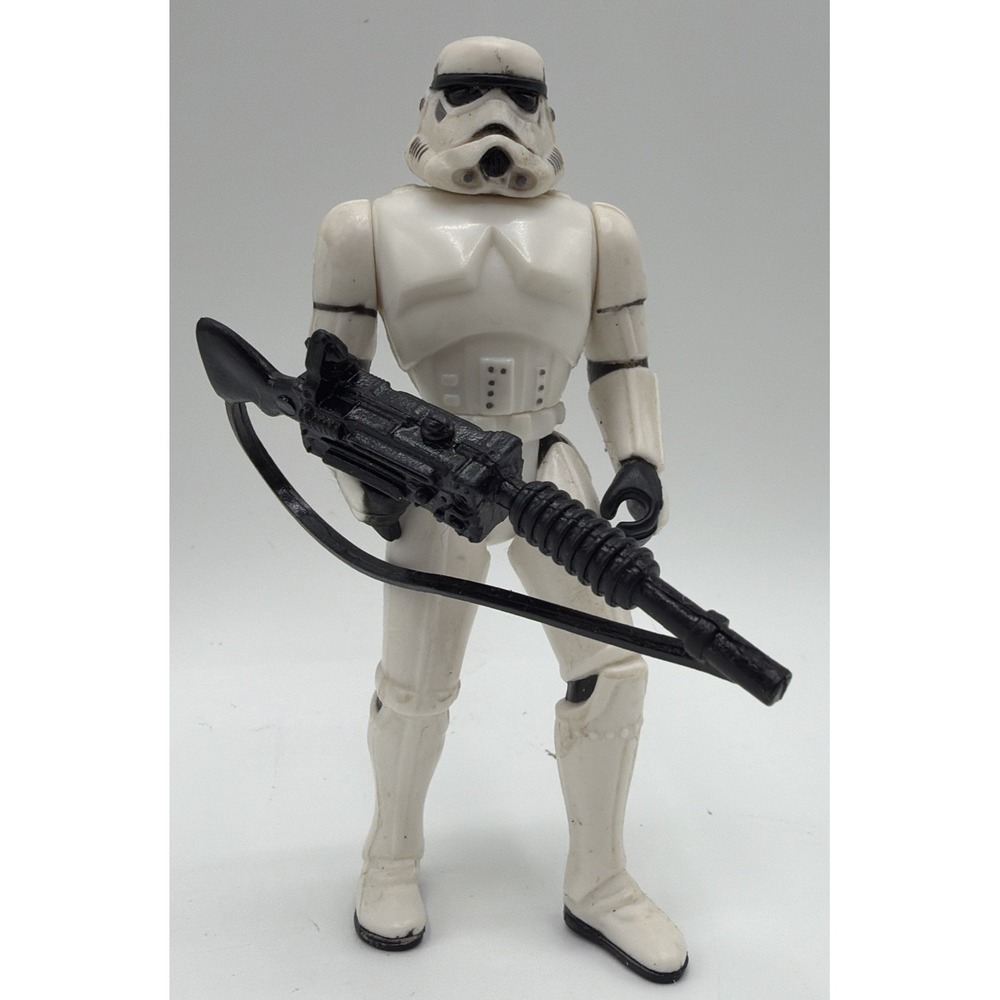 Star Wars 1995 Stormtrooper Figure - Loose Kenner POTF2 - With Blaster Rifle